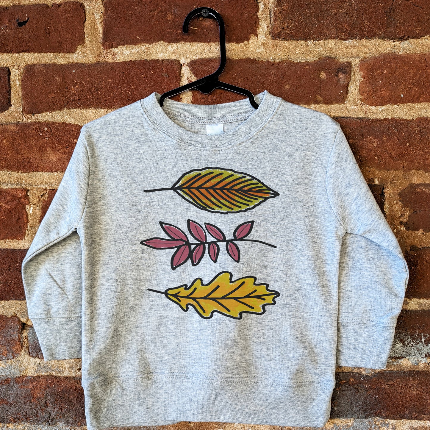 Three Leaves Fall Kid Long Sleeve T-shirt