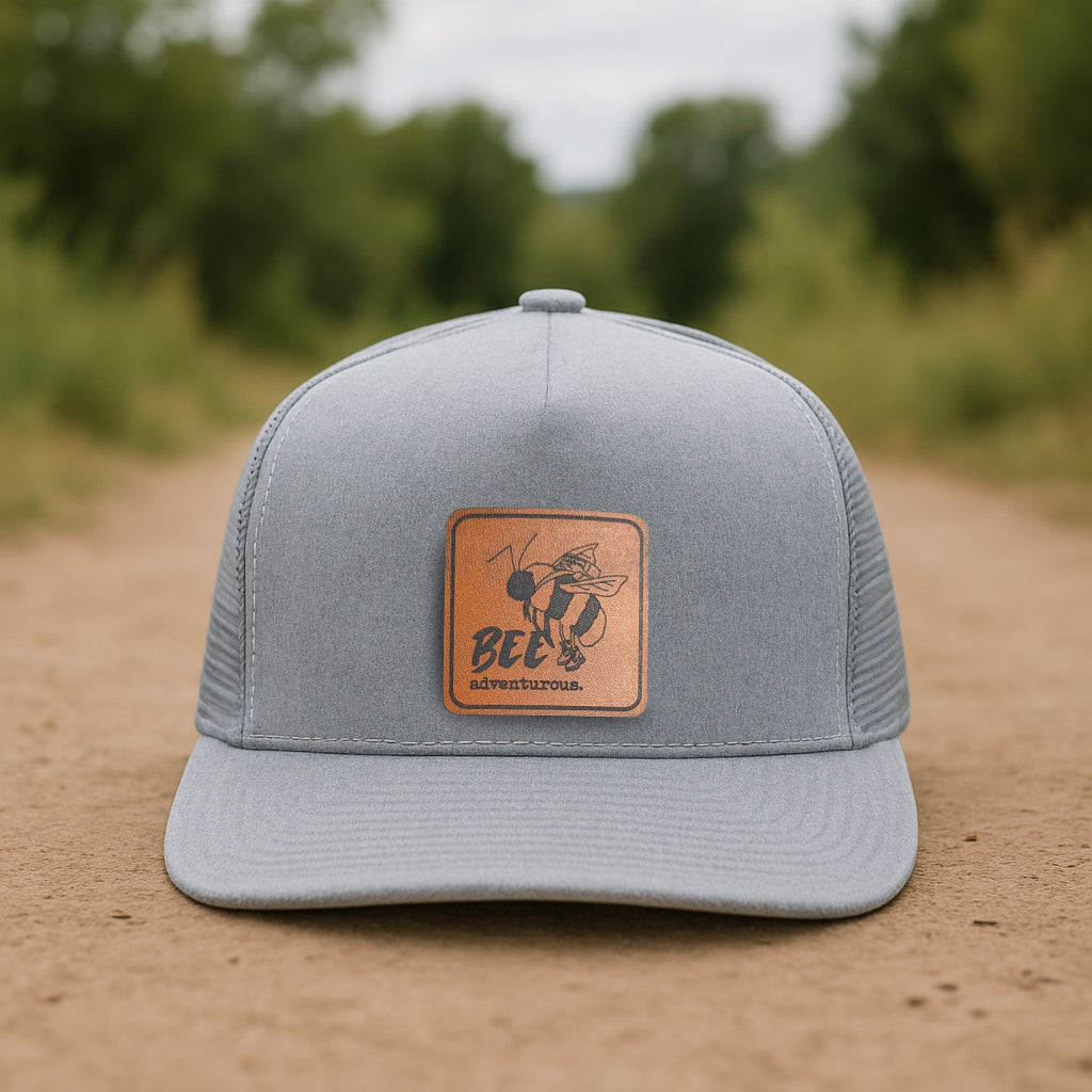 Bee Adventurous Hiking Adult Trucker Hat | 4 Colors