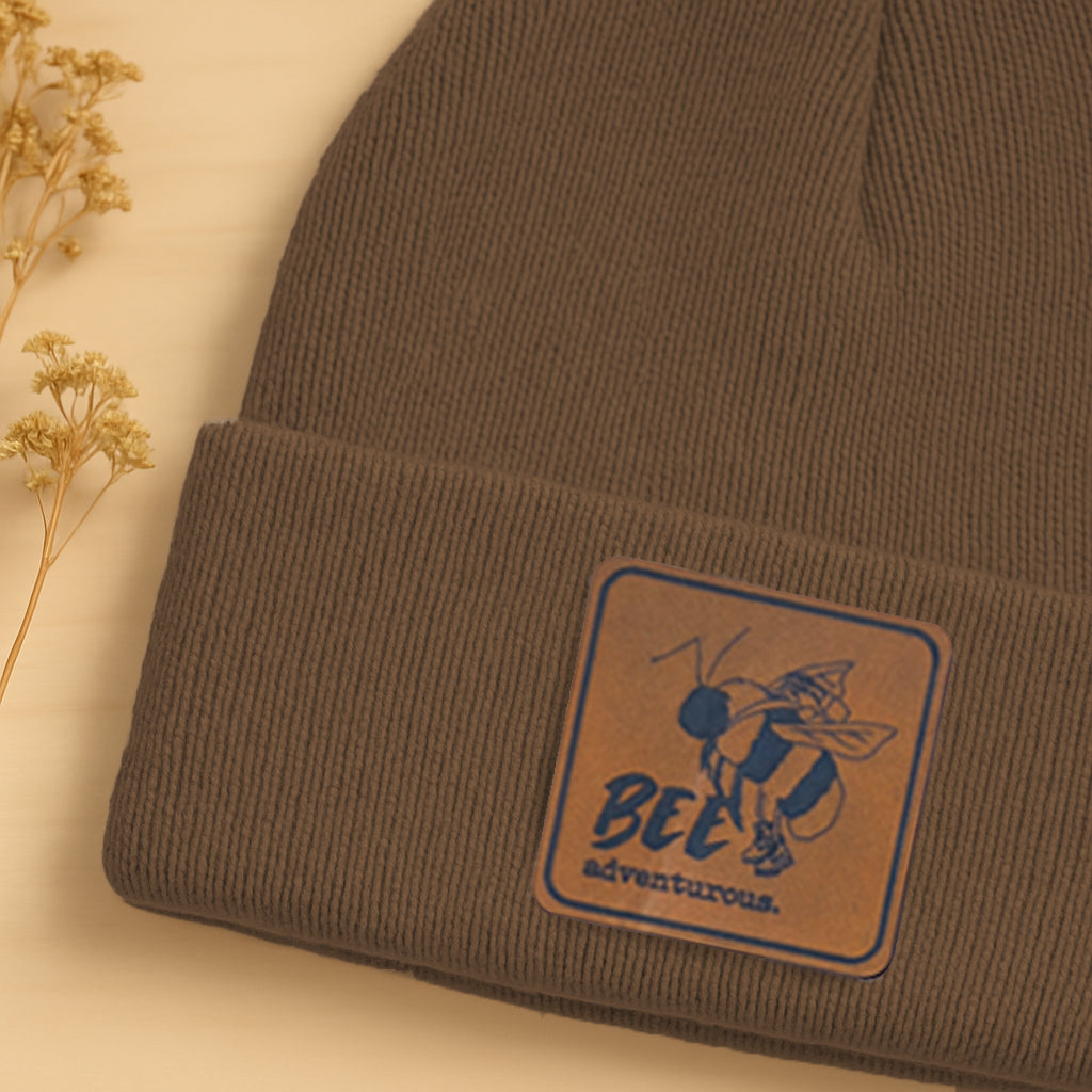 "Bee Adventurous" Kid Beanie Toboggan Winter Hat | 4 Colors