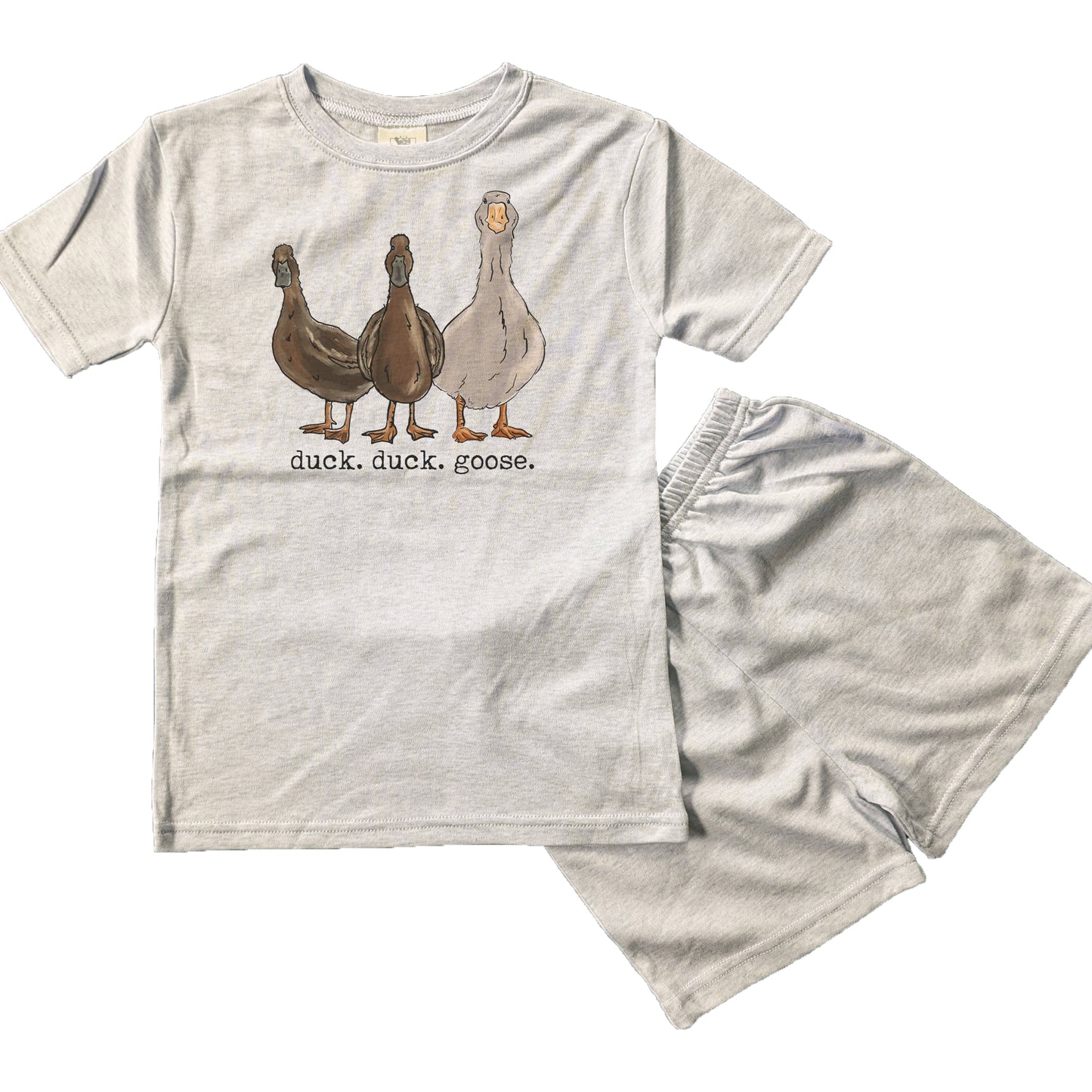 Duck Duck Goose Homestead Kid Sleep 'n Play Set | Size 2T through XS | Includes Shirt & Shorts