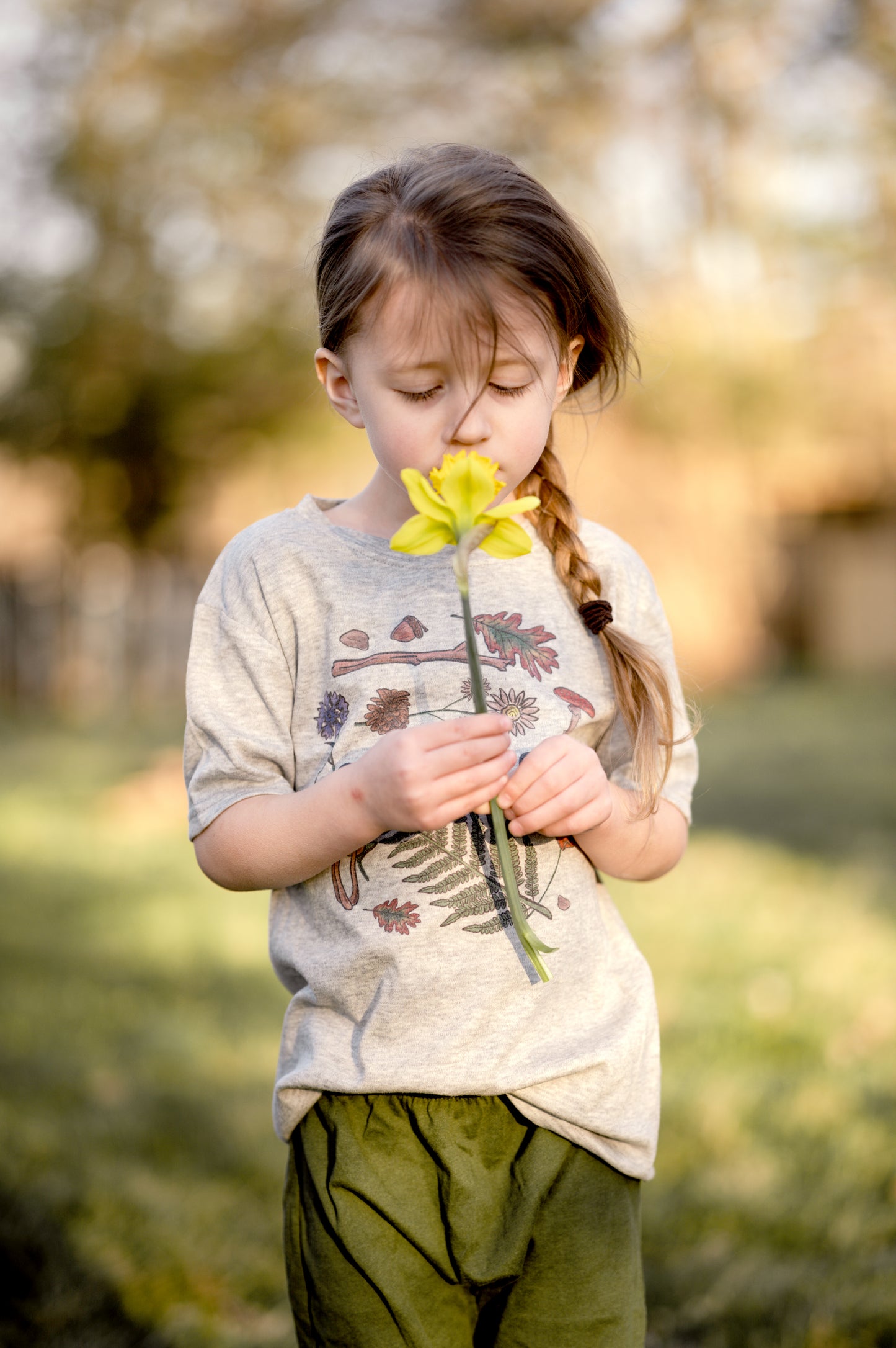 "Forager" Nature Loving Outdoor Enthusiast Design for Toddlers and Youth