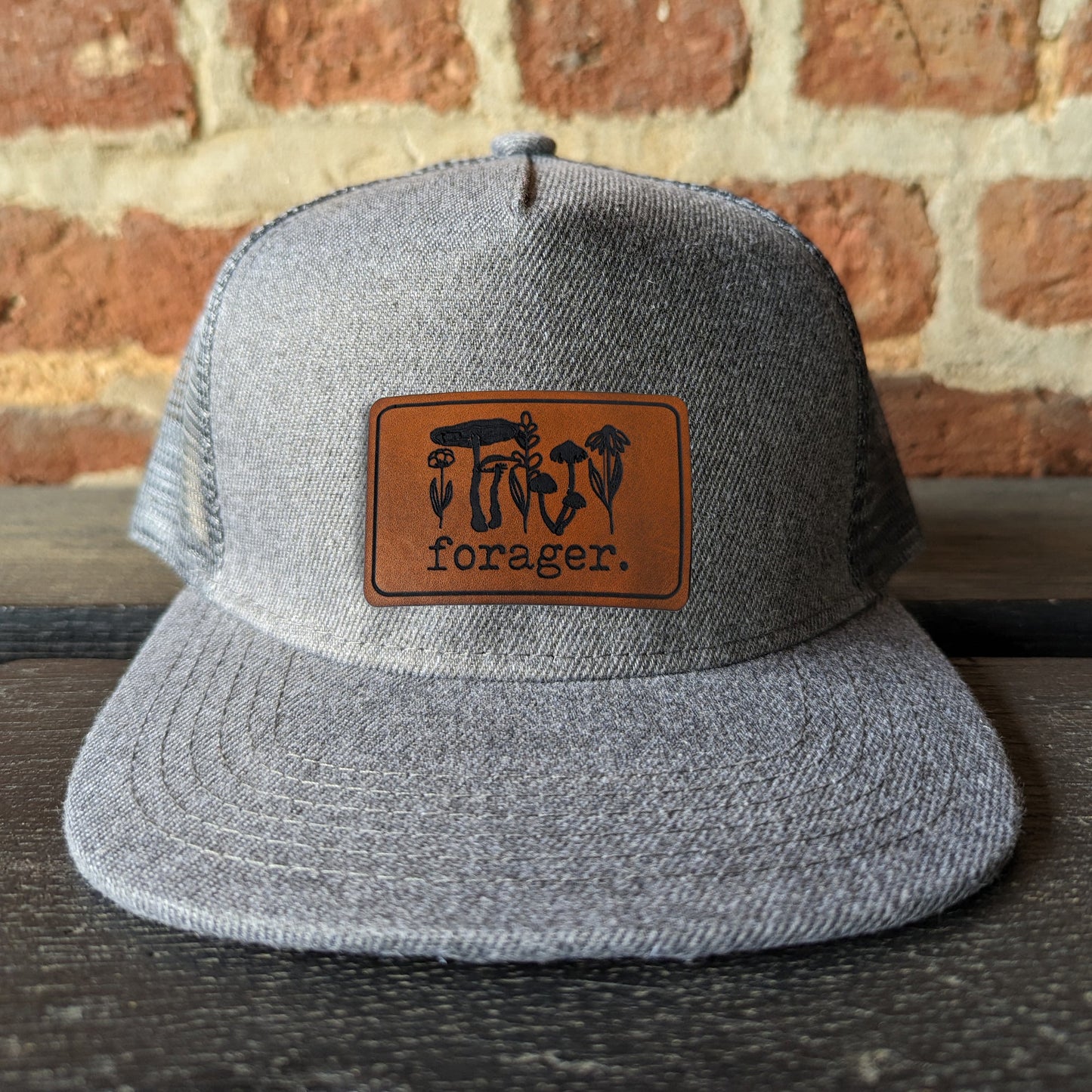 "Forager" Mesh Back Trucker Hat for Outdoor Explorers | Youth Size | FOUR Color Options