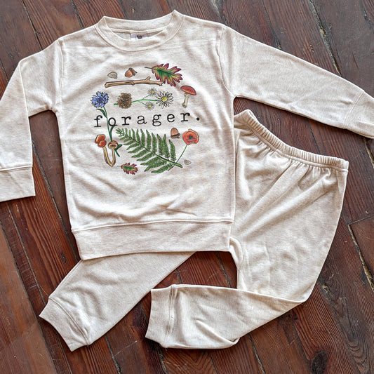 "Forager" Sleep 'n Play Set | Size 2T through 5T | Includes Shirt & Joggers
