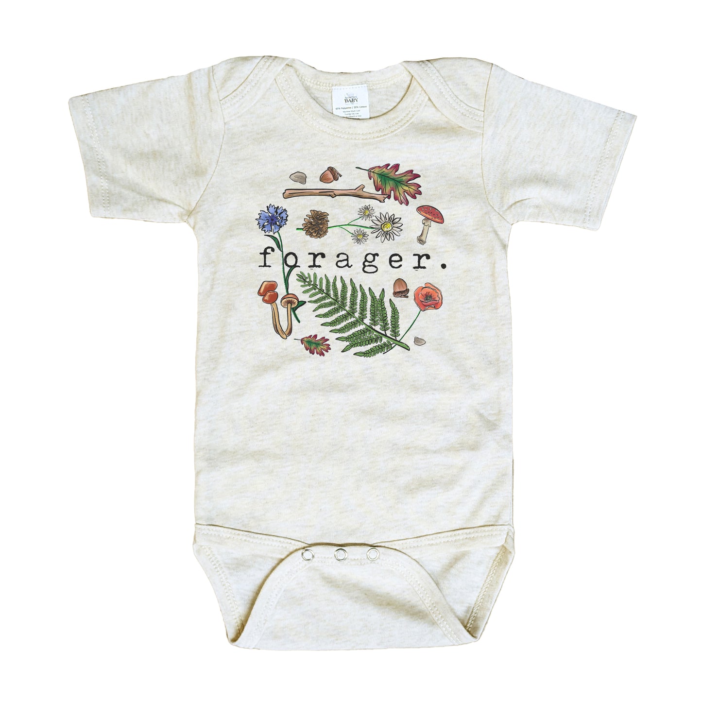 "Forager" Nature Baby Hiking Body Suit
