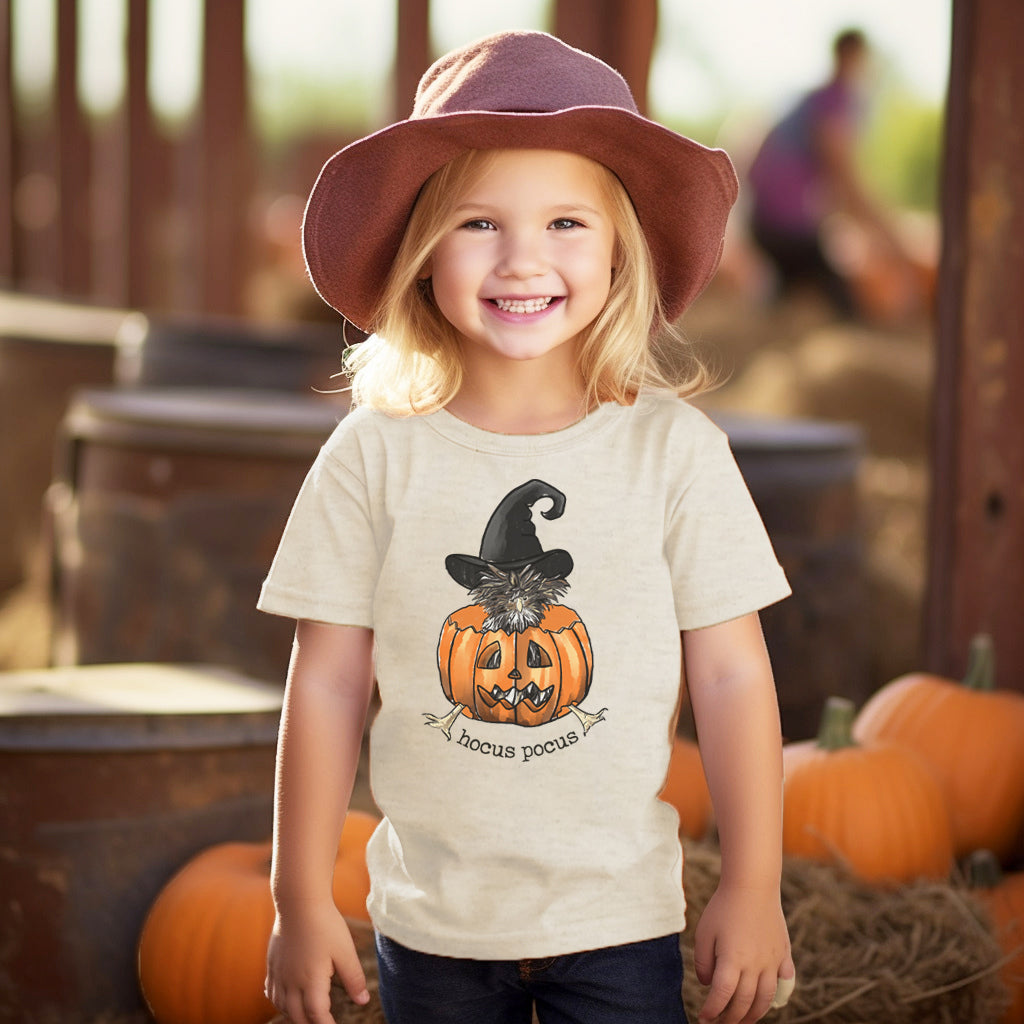 "Hocus Pocus" Halloween Chicken Toddler Tee