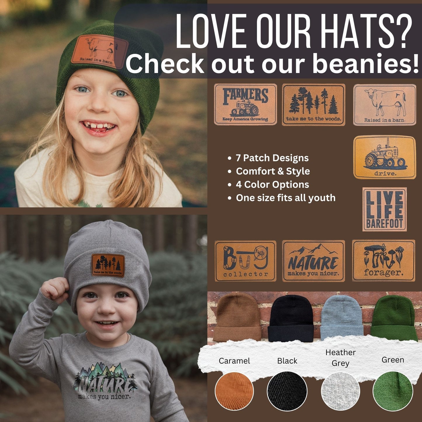 "Forager" Trucker Hat | FOUR Color Options