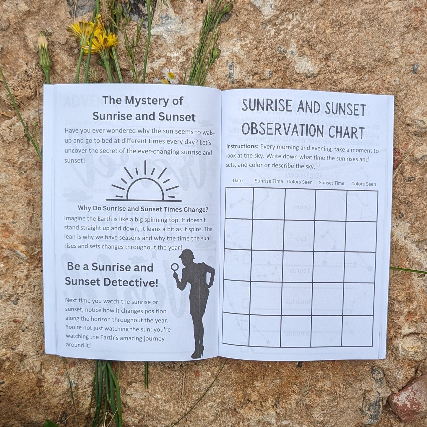 Adventure Book | The World Awaits Outdoor Activity Workbook for Kids