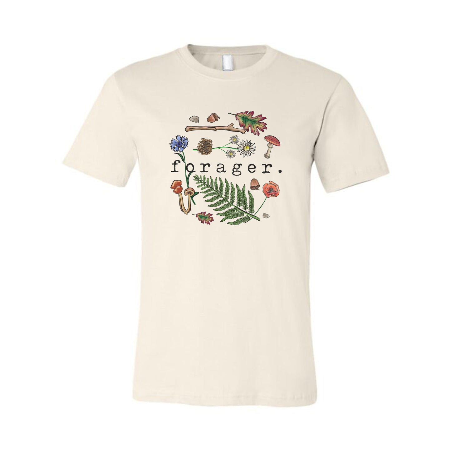 "Forager" Nature Loving Outdoor Enthusiast Design for Adults