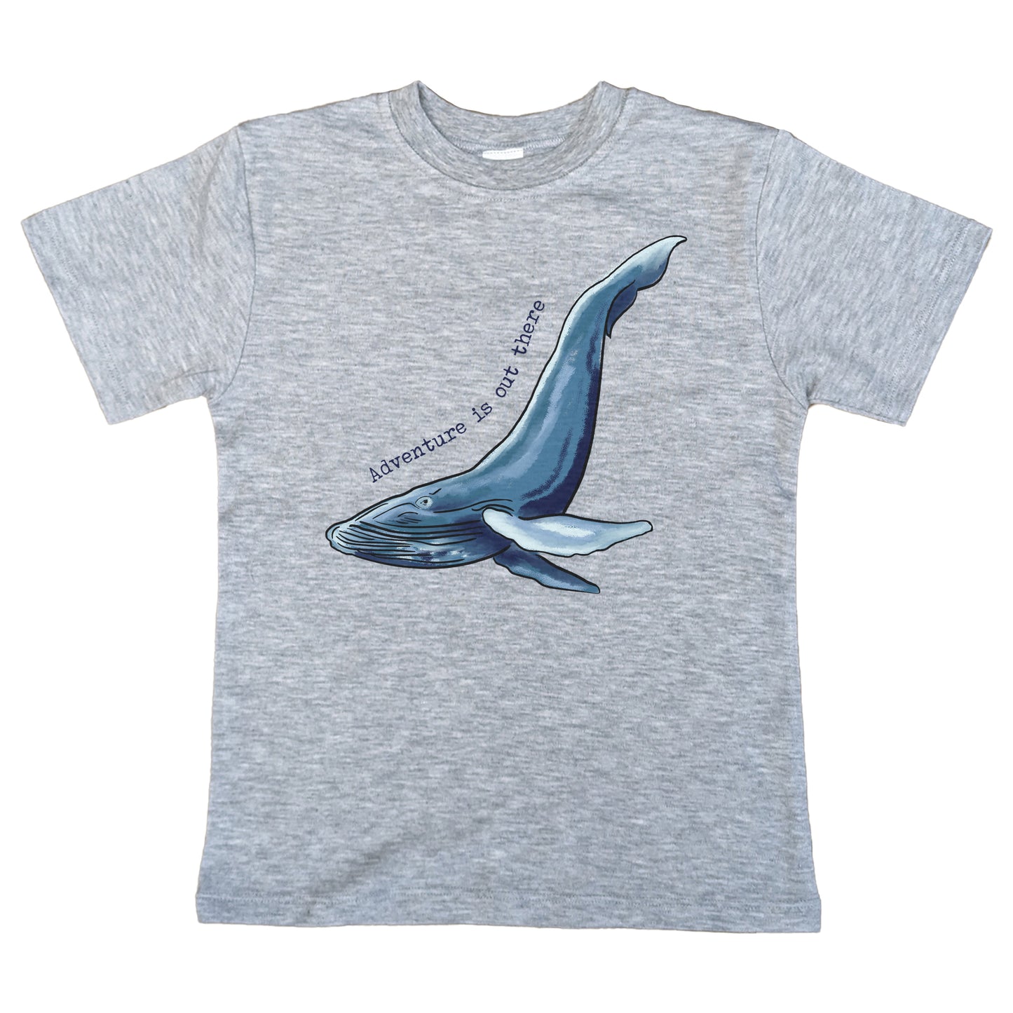Adventure is out there Beach Whale Tee Toddlers and Youth