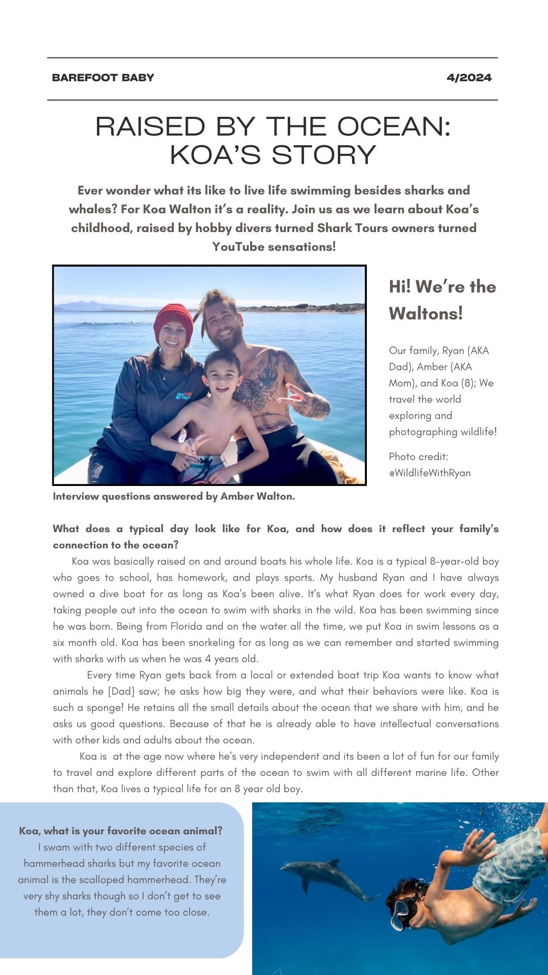 Raised by the Ocean: Koa's Story