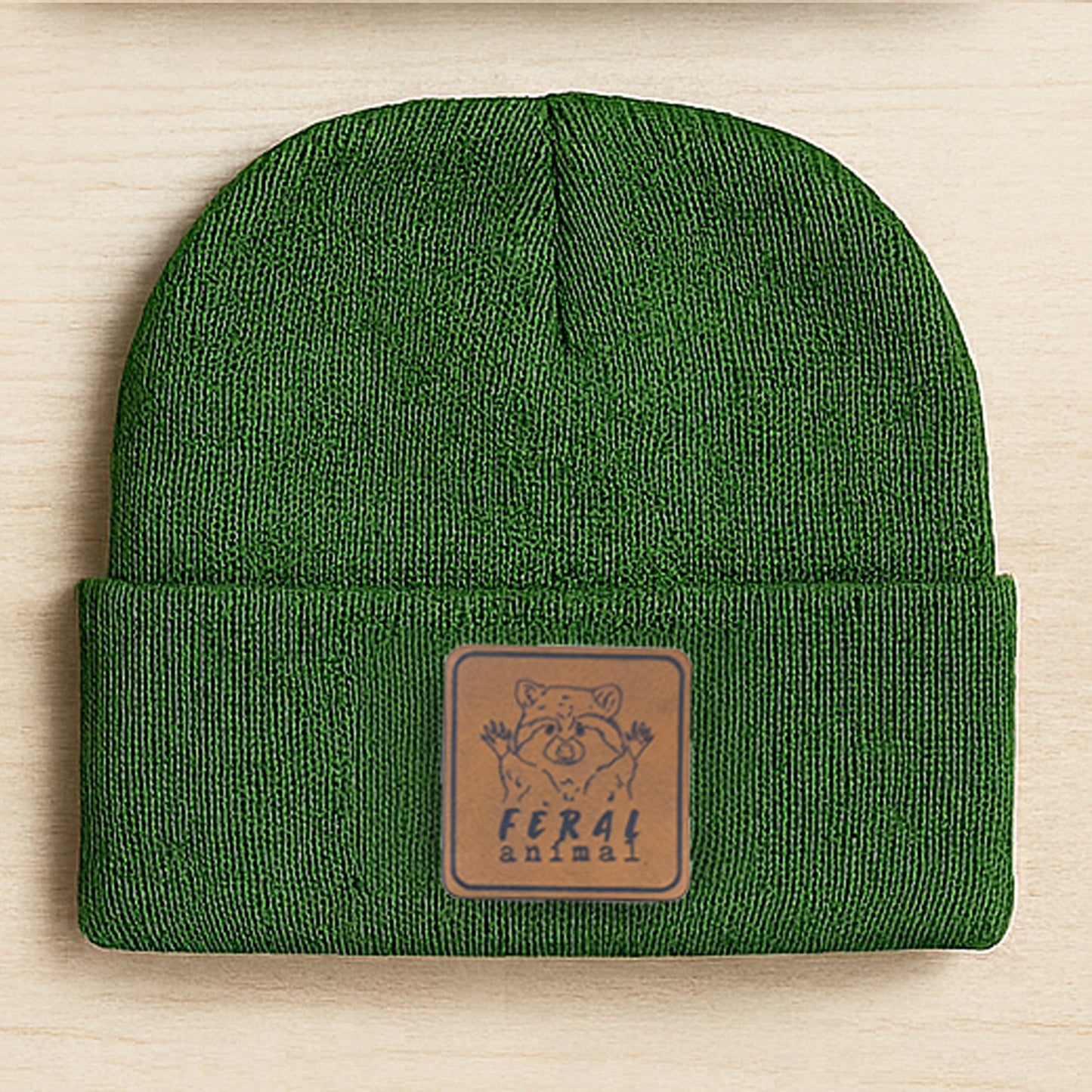 "Feral Animal" Kid Beanie Toboggan Winter Hat | 4 Colors
