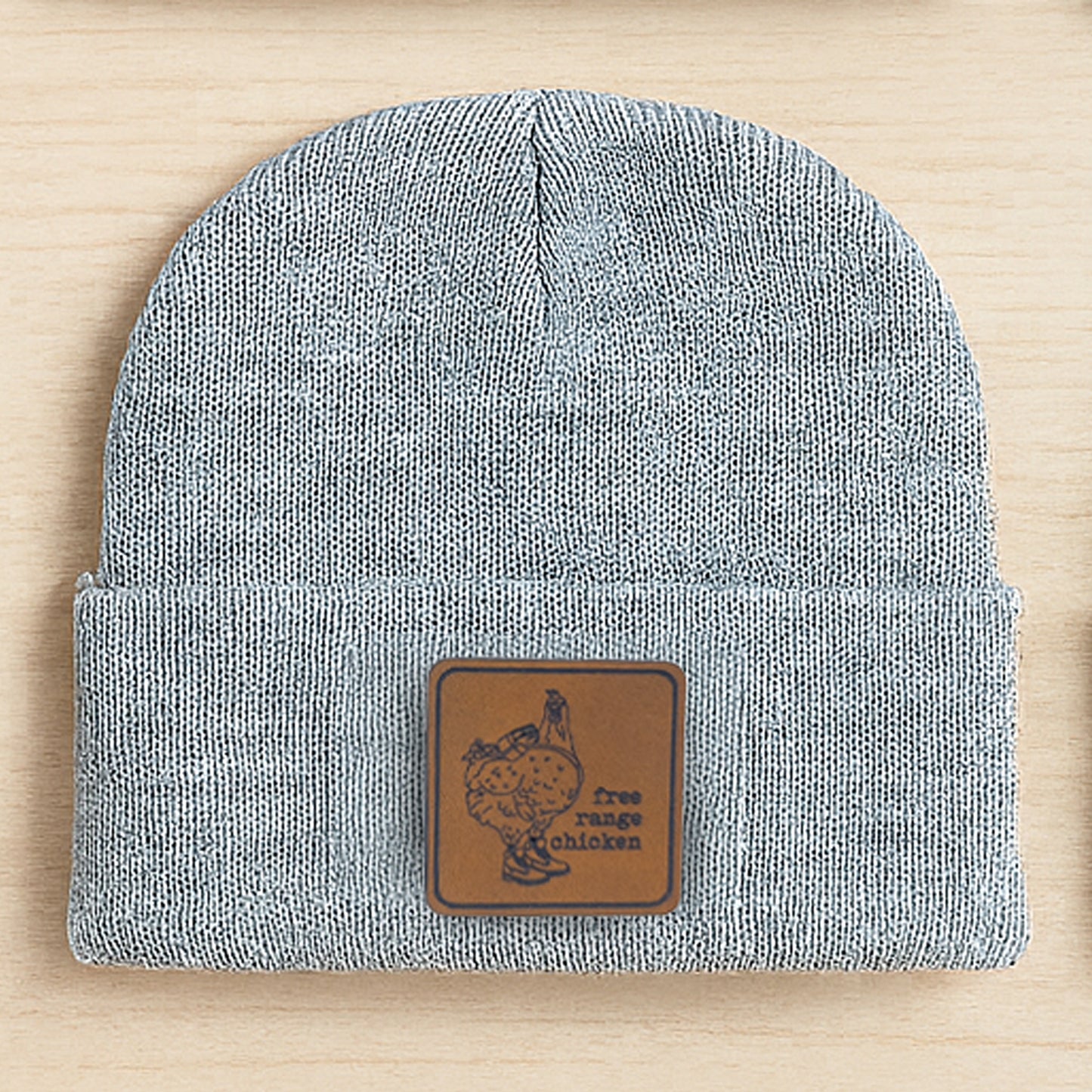 "Free Range Chicken" Kid Beanie Toboggan Winter Hat | 4 Colors