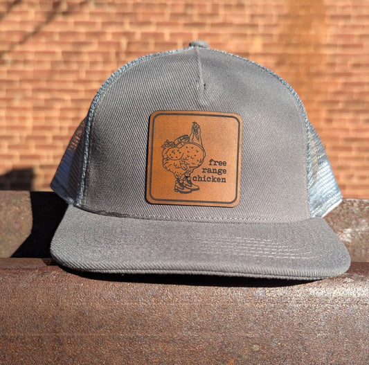 "Free Range" Mesh Back Trucker Hat for Boys and Girls | Youth Size | FOUR Color Options