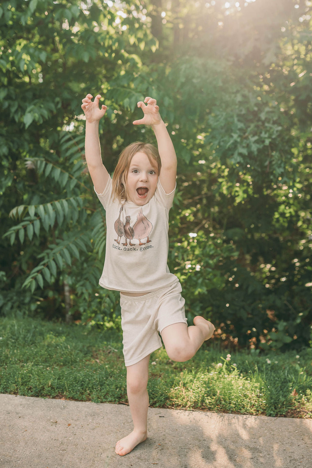 Duck Duck Goose Homestead Kid Sleep 'n Play Set | Size 2T through XS | Includes Shirt & Shorts