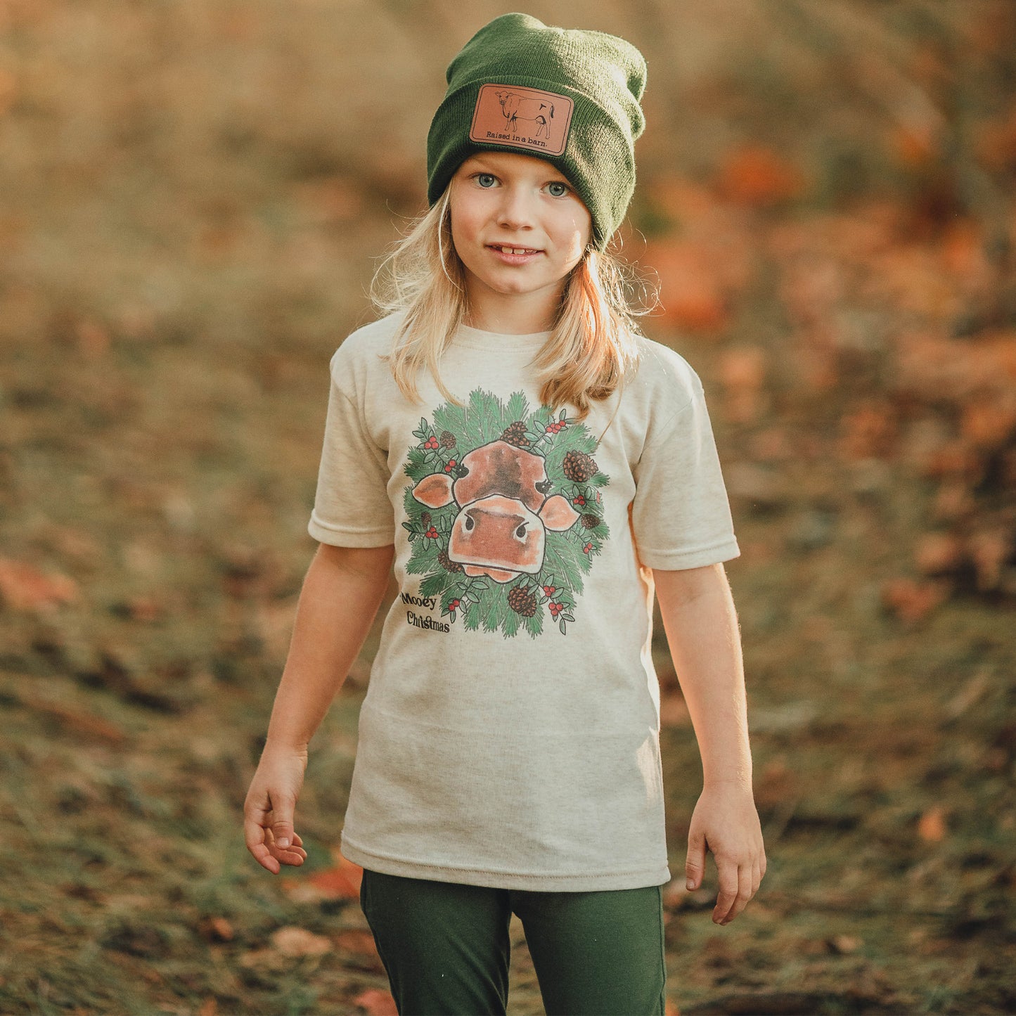 "Mooey Christmas" Holiday Sleep N' Play Set | Ages 2T-5T Includes Shirt & Joggers