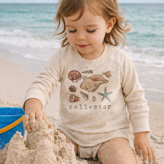 Shell "Collector" Beach Long Sleeve Tee | WHOLESALE