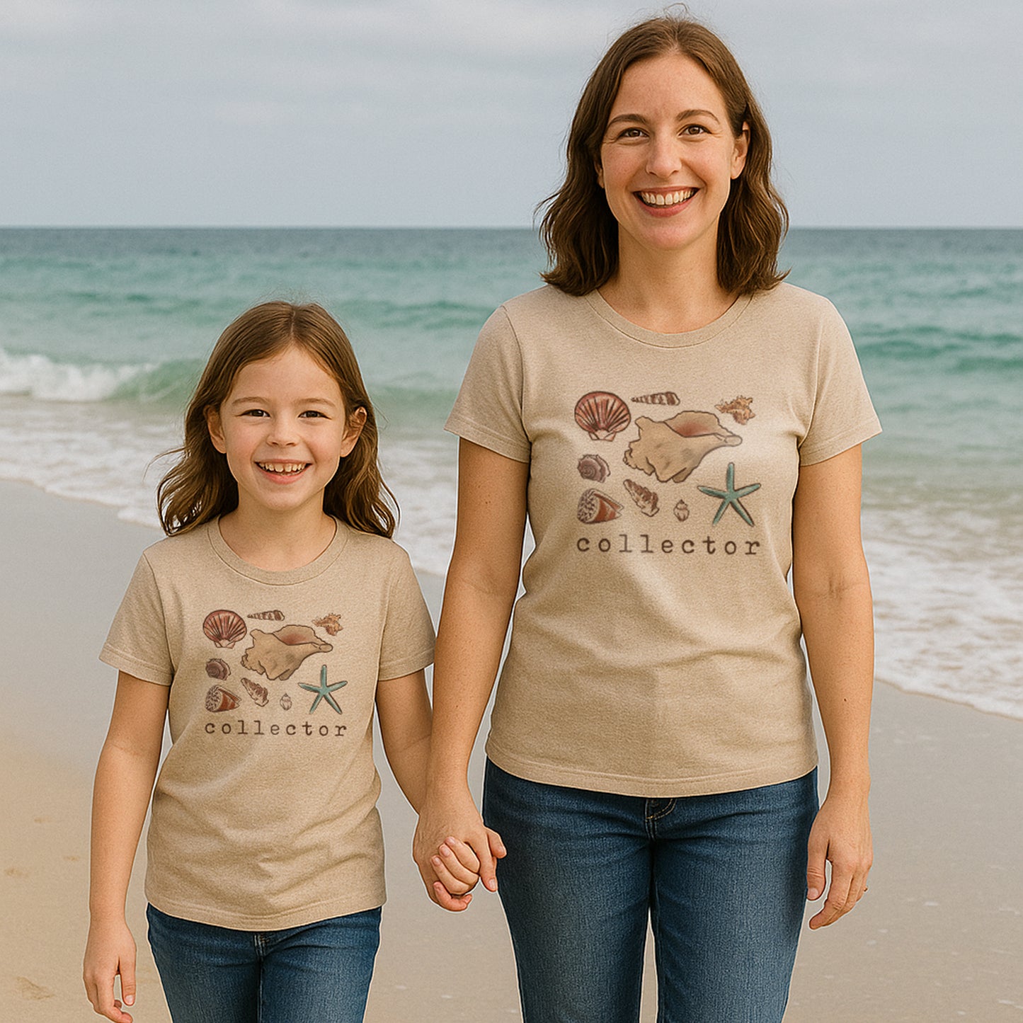 ADULT "Shell Collector" Beach Ocean Unisex Shirt