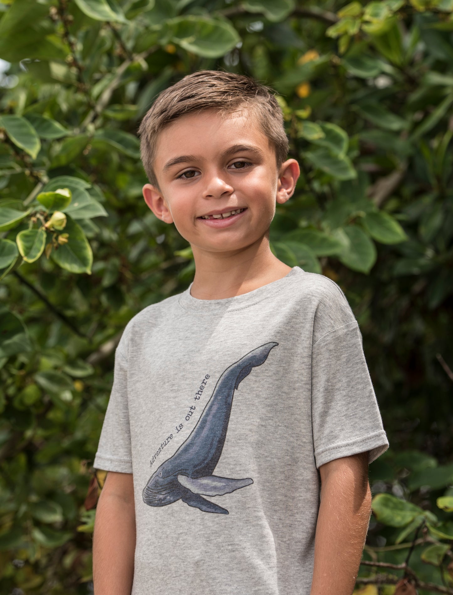 Adventure is out there Beach Whale Tee Toddlers and Youth