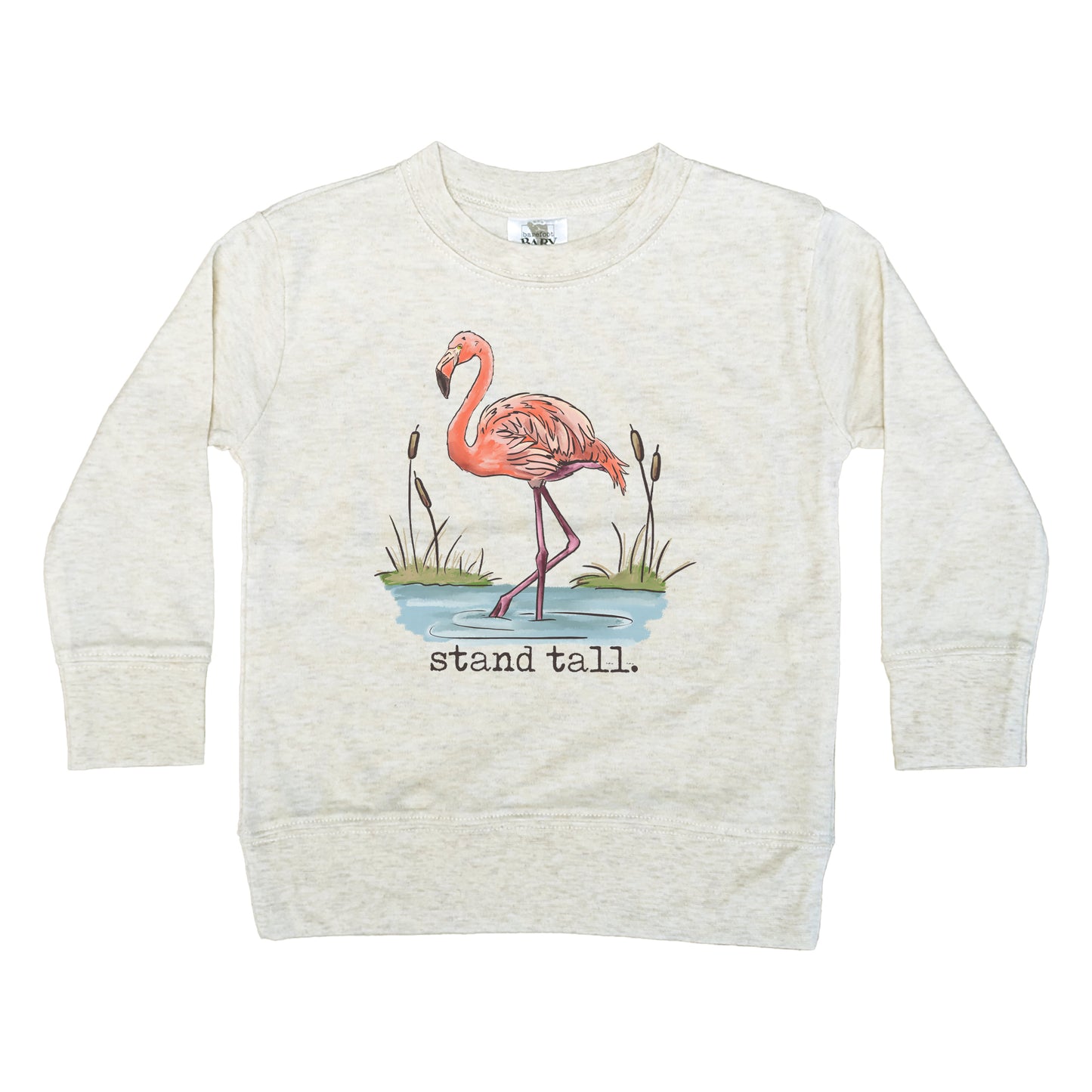 "Stand Tall" Flamingo Beach Long Sleeve Shirt