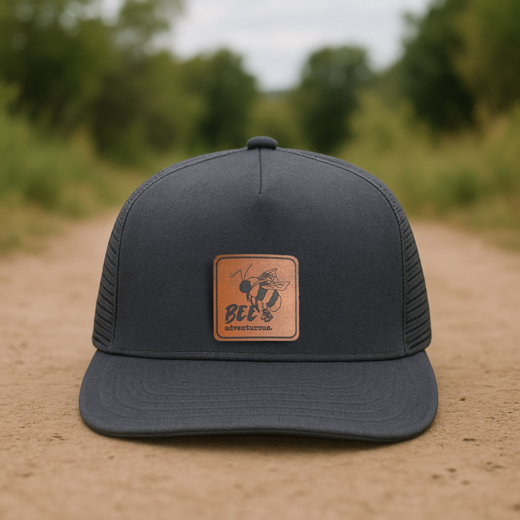 Bee Adventurous Hiking Adult Trucker Hat | 4 Colors
