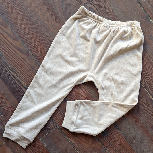 Beige Joggers (2T-XS) - Cozy, Soft, Perfect for Sleep or Play - Add-On Item JOGGERS ONLY