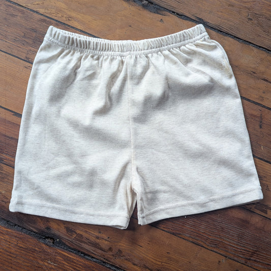 Beige Shorts (2T-XS) - Cozy, Soft, Perfect for Sleep or Play - Add-On Item SHORTS ONLY