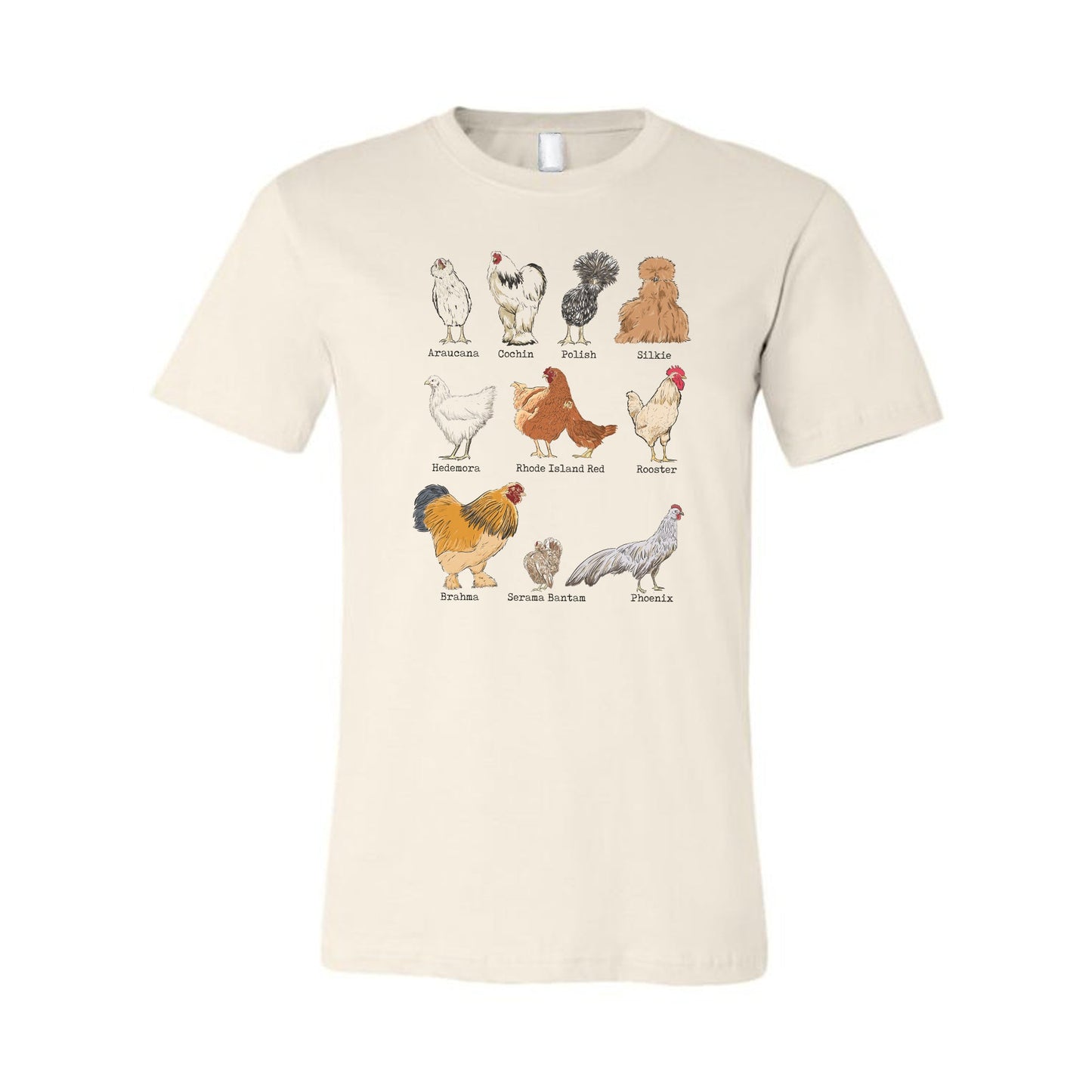 Chicken Breed Shirts & Just Red Book Bundle