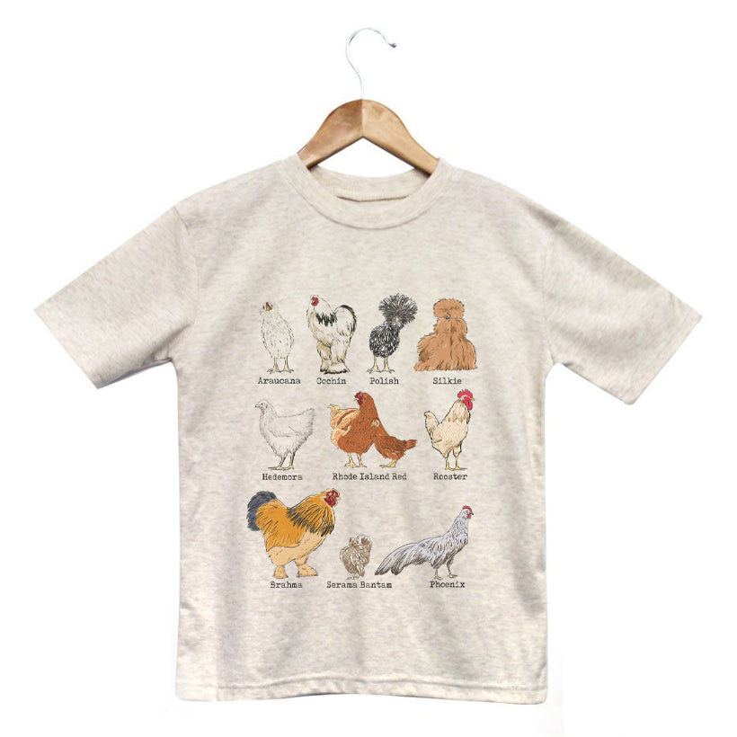 Chicken Breeds Country Sleep 'n Play Set | Size 2T through 5T | Includes Shirt & Joggers