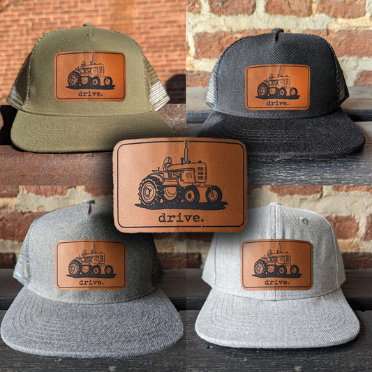 "Drive" Mesh Back Trucker Hat | Youth Size | FOUR Color Options