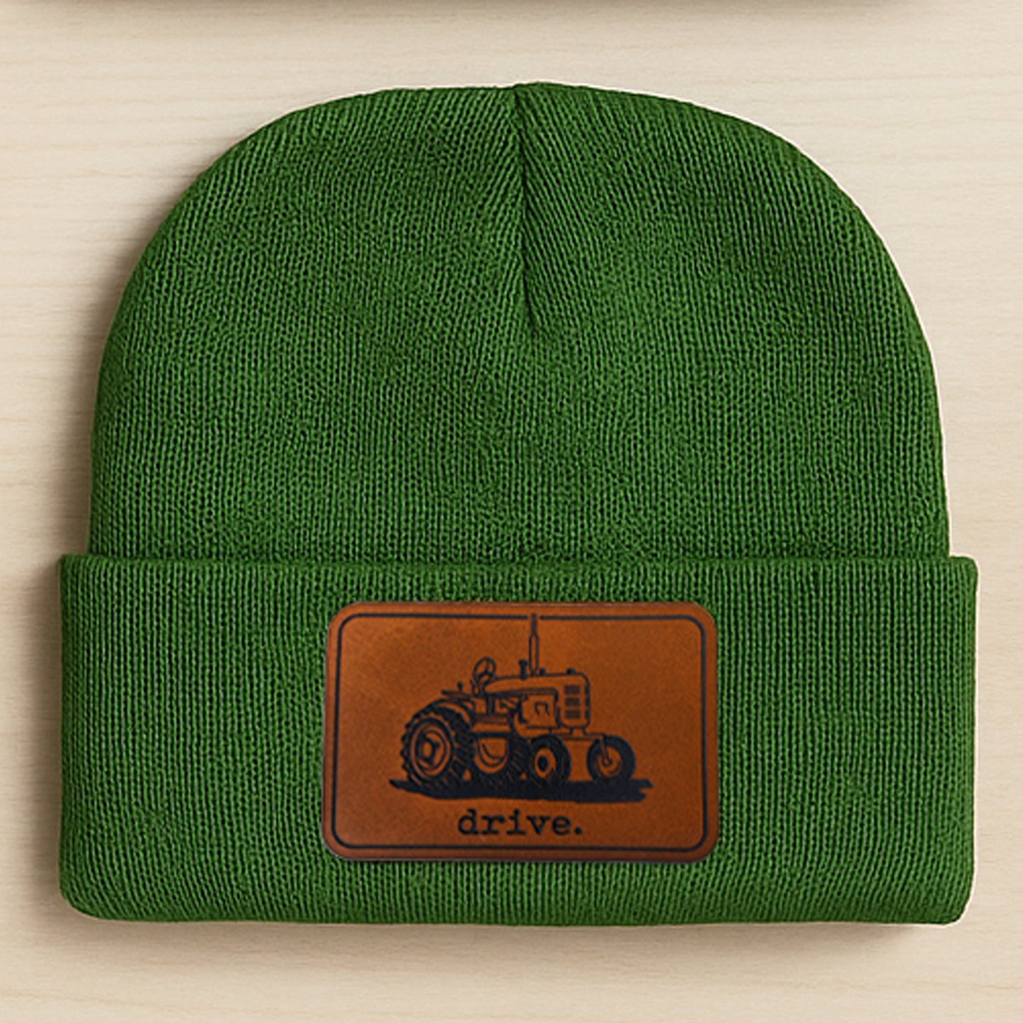 "Drive" Tractor Country Kid Beanie Hat | One Size Fits All | FOUR Color Options