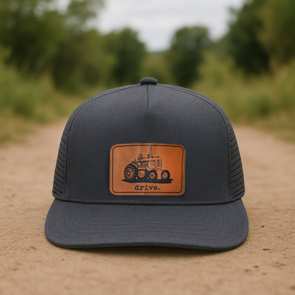 Drive Tractor Rural Trucker Hat for Adults | 4 Colors