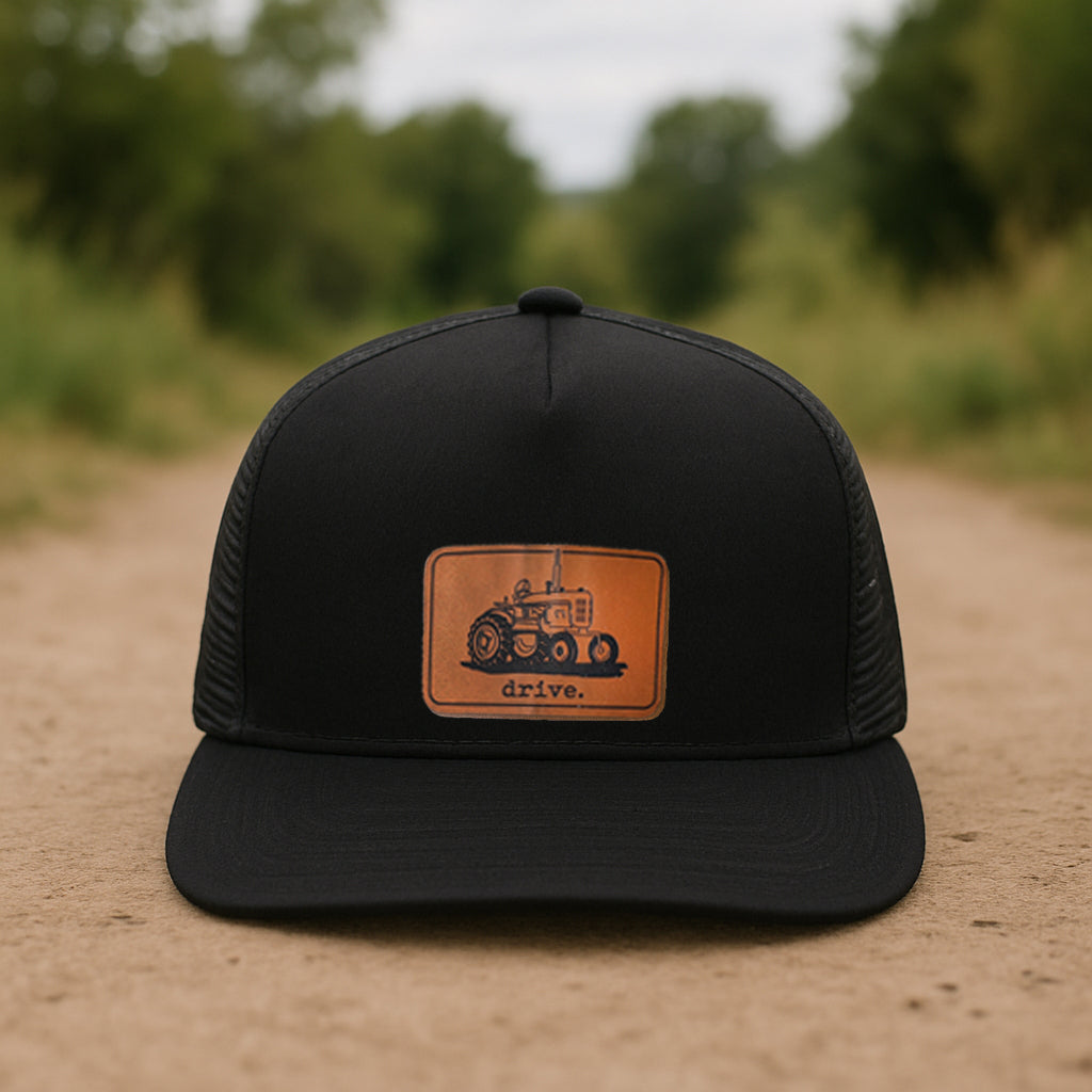 Drive Tractor Rural Trucker Hat for Adults | 4 Colors