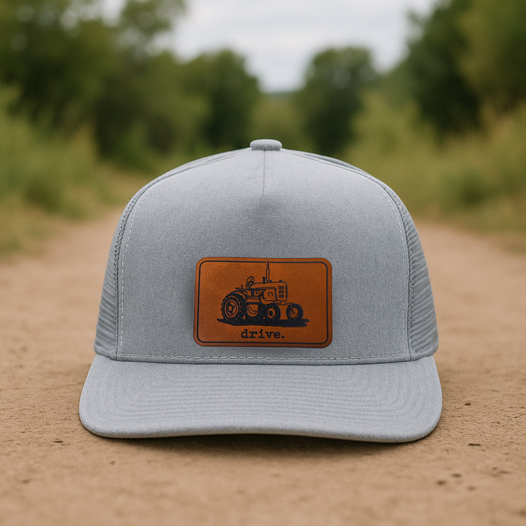 Drive Tractor Rural Trucker Hat for Adults | 4 Colors