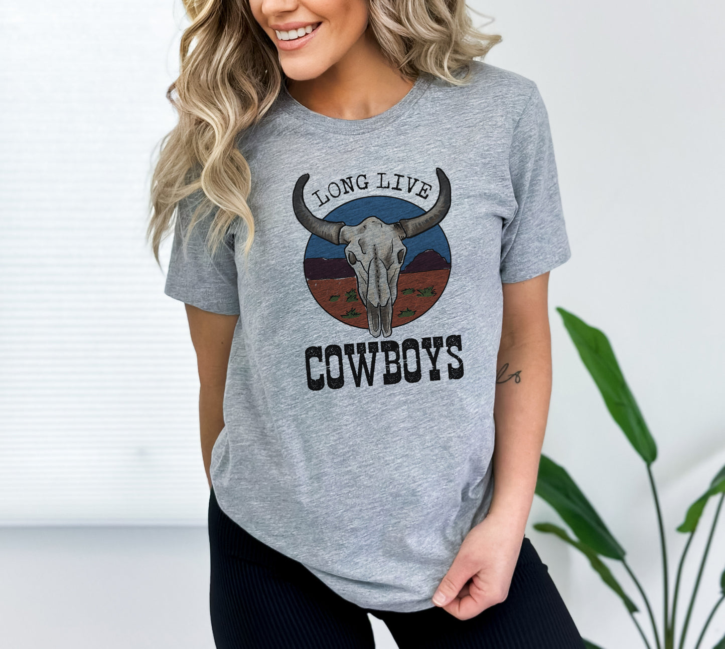Adult "Long Live Cowboys" Tee or Long Sleeve Shirt
