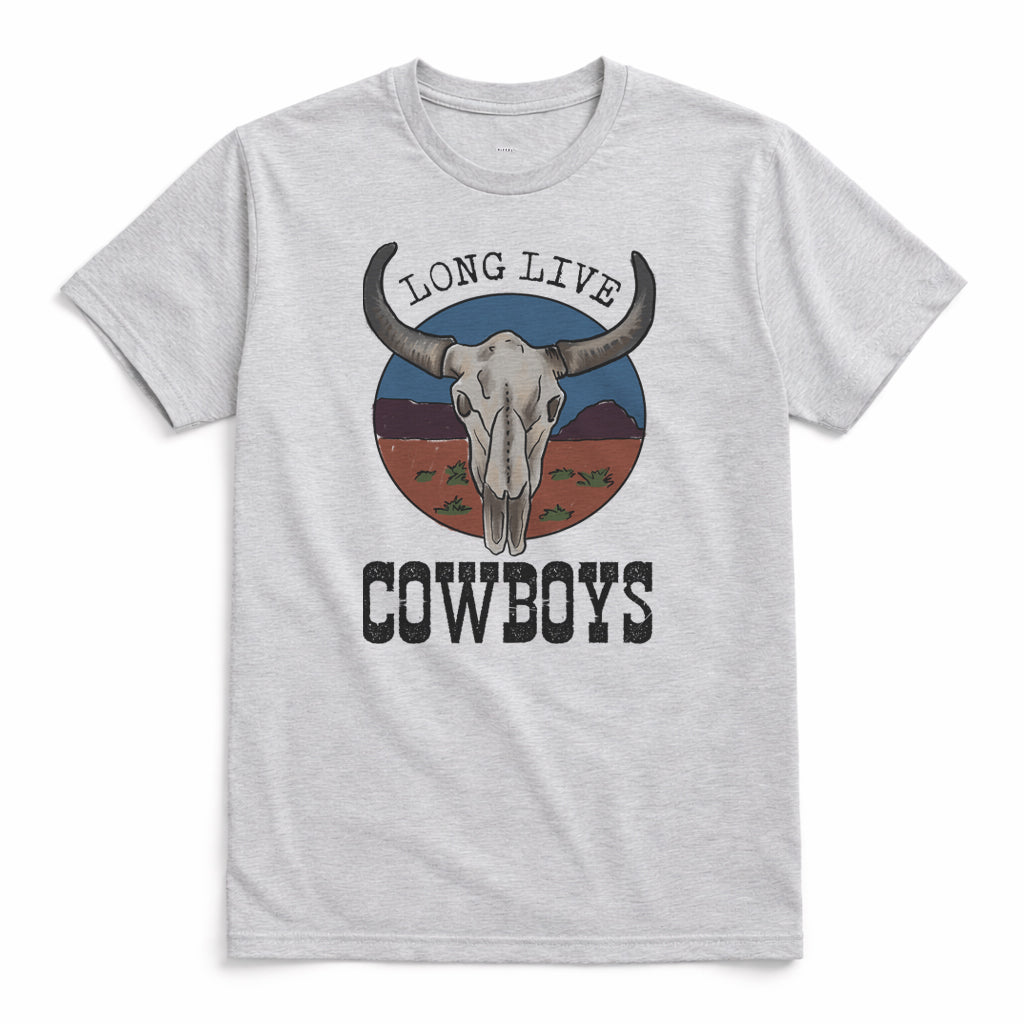 Adult "Long Live Cowboys" Tee or Long Sleeve Shirt