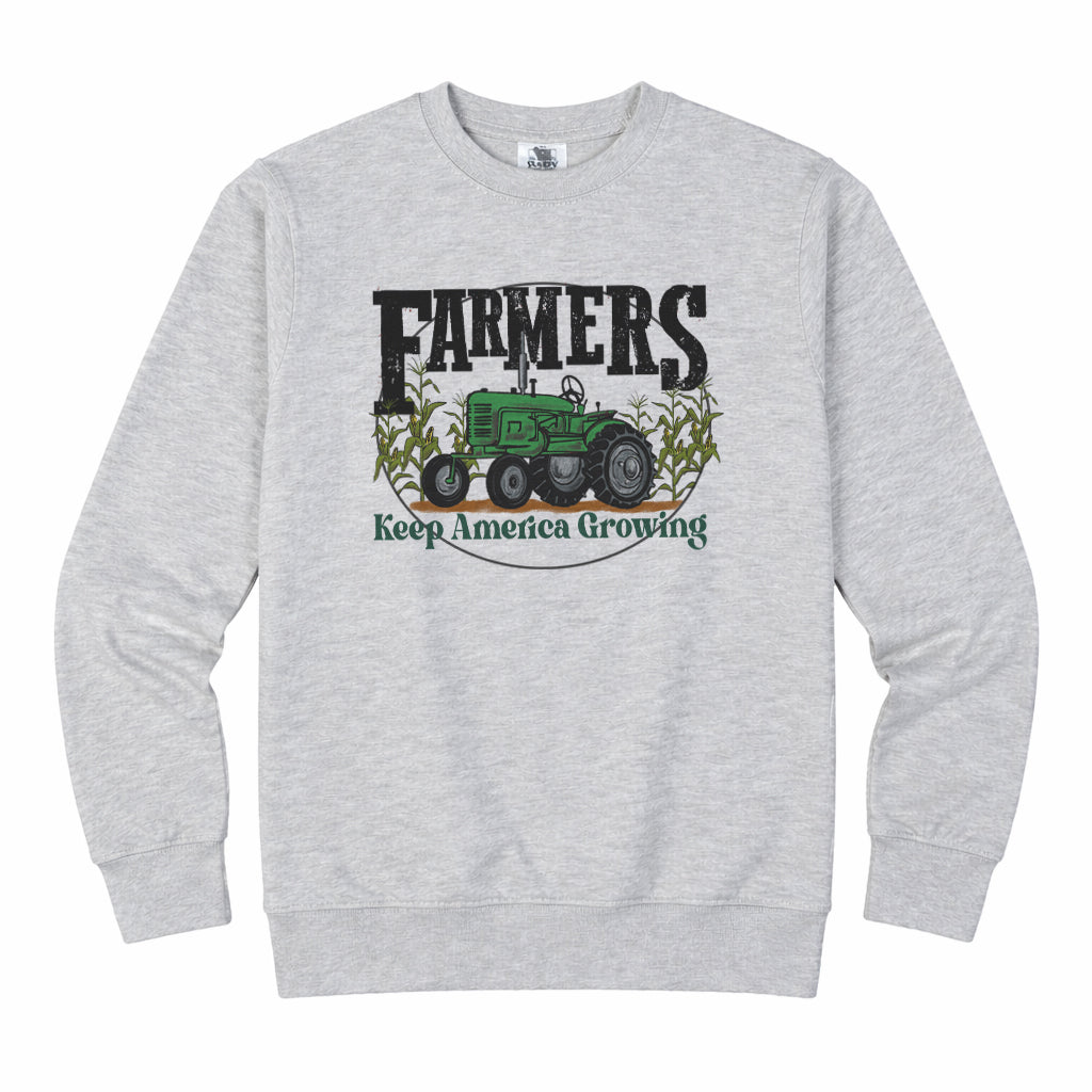Adult "Farmers Keep America Growing" Short or Long Sleeve Shirt