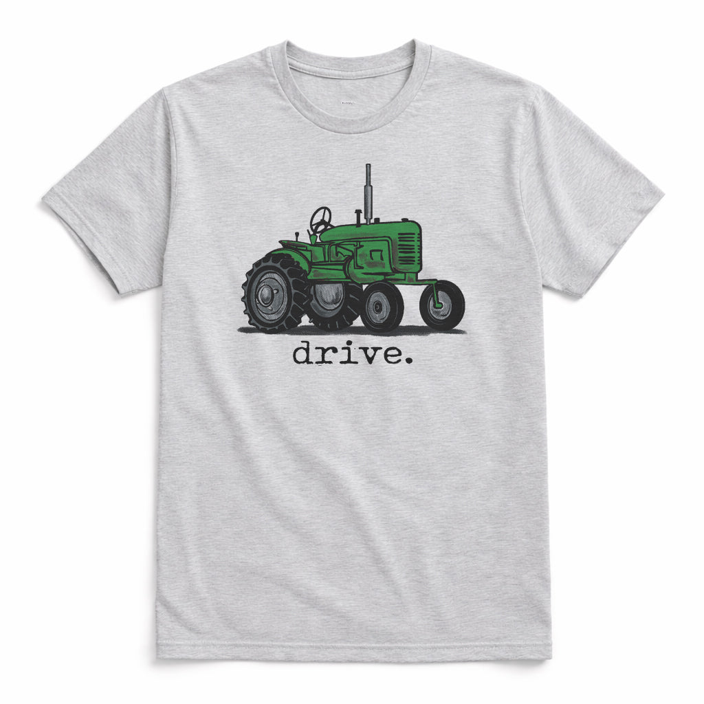 Adult "drive" Tractor Tee or Long Sleeve Shirt