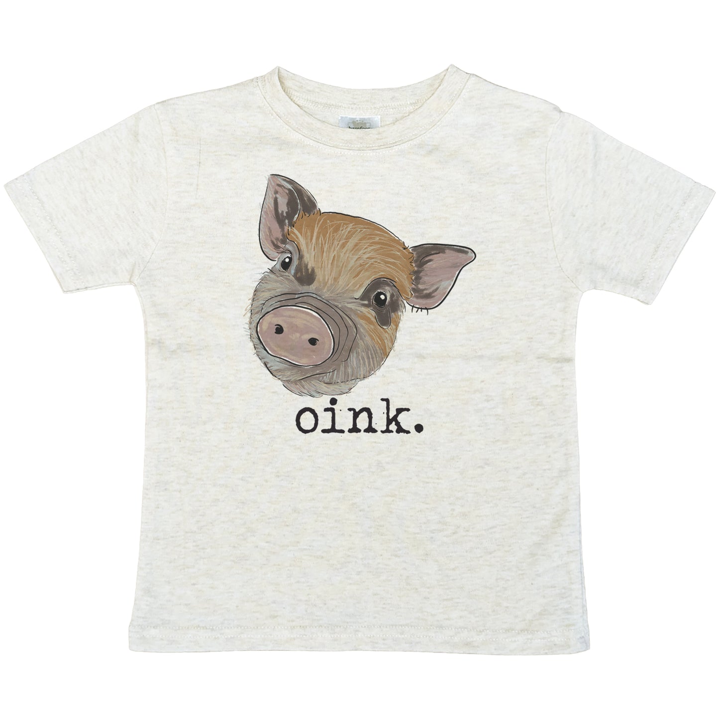 "Oink" pig Toddler/Youth Tee