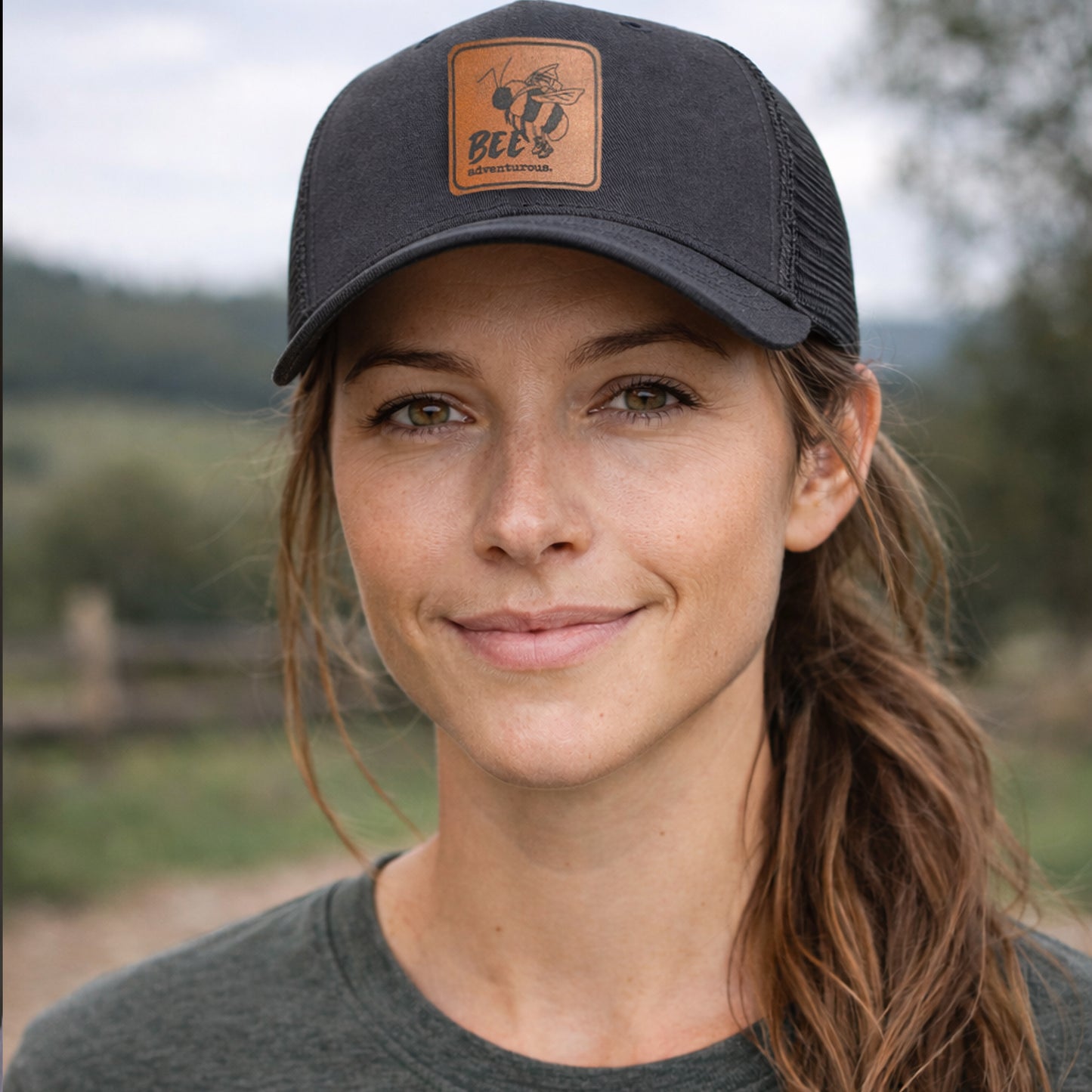Bee Adventurous Hiking Adult Trucker Hat | 4 Colors