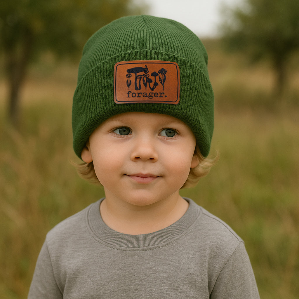 "Forager" Nature Lover Hiking Beanie Hat | One Size Fits All | FOUR Color Options