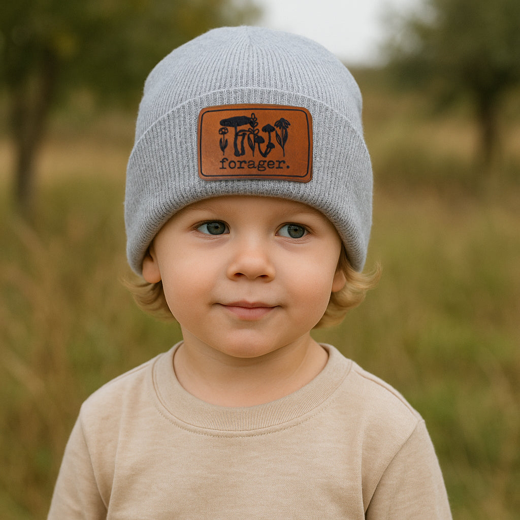 "Forager" Nature Lover Hiking Beanie Hat | One Size Fits All | FOUR Color Options