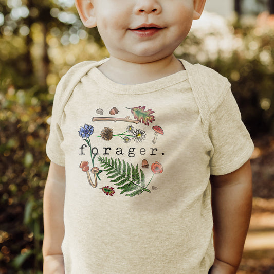 "Forager" Nature Baby Hiking Body Suit