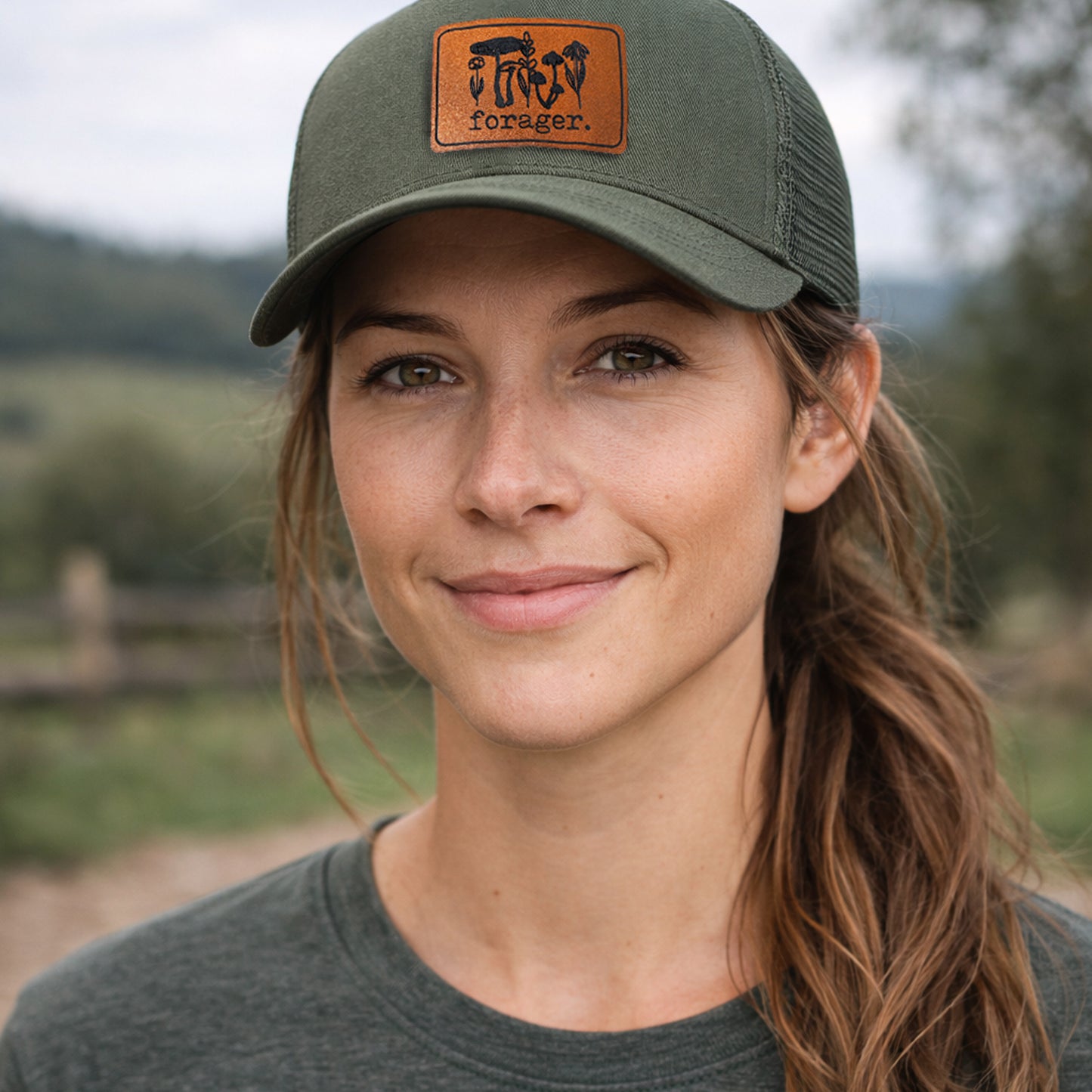 Forager Hiking Nature Adult Trucker Hat | 4 Colors