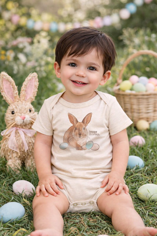 "Hoppy Easter" Bunny Body Suit