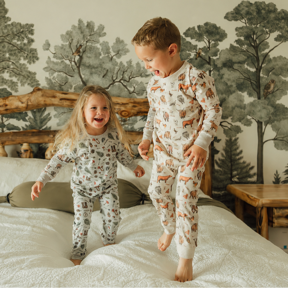 Outdoor Adventure all-over-print Pajamas