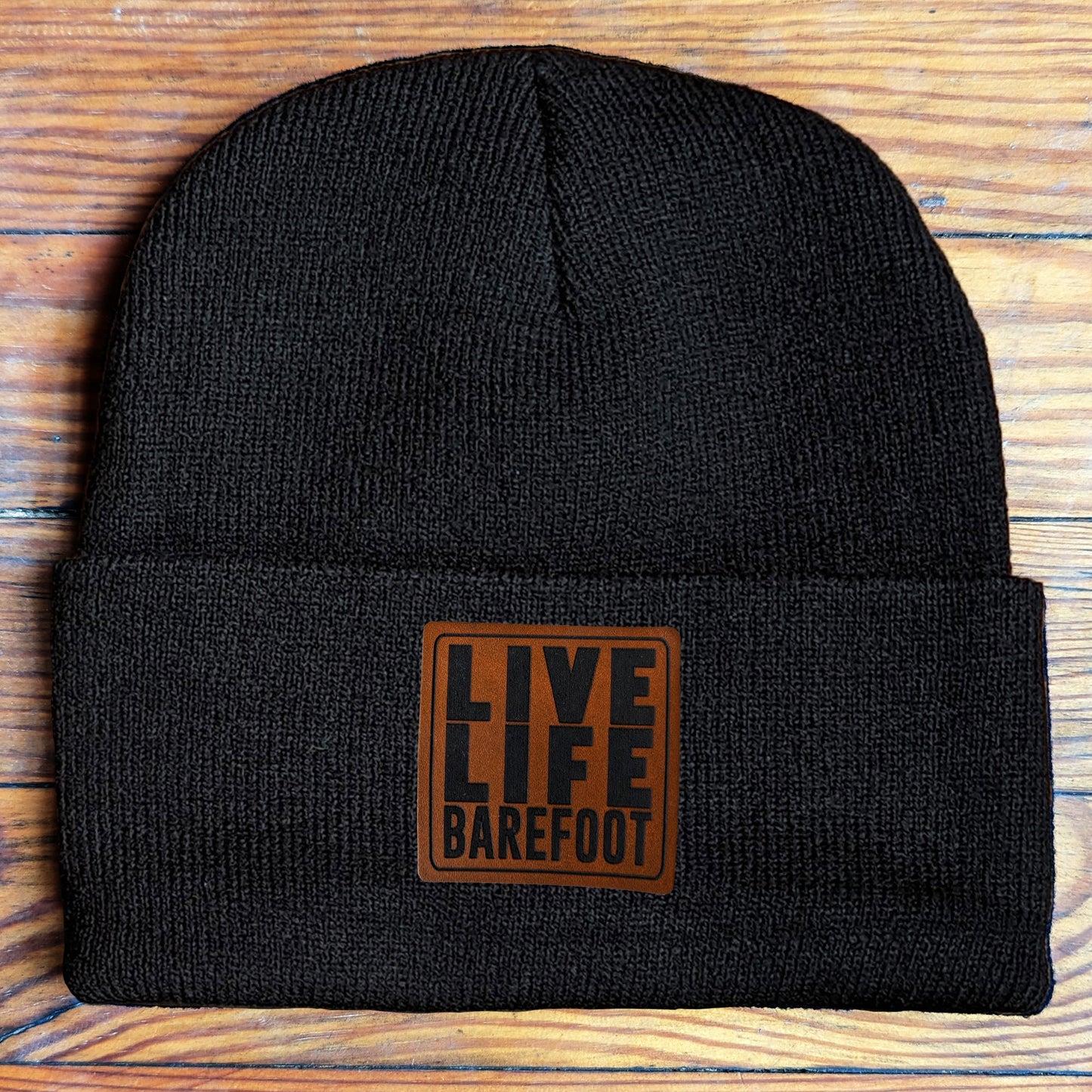 "Live Life Barefoot" Country Kid Rural Living Beanie | One Size Fits All | FOUR Color Options