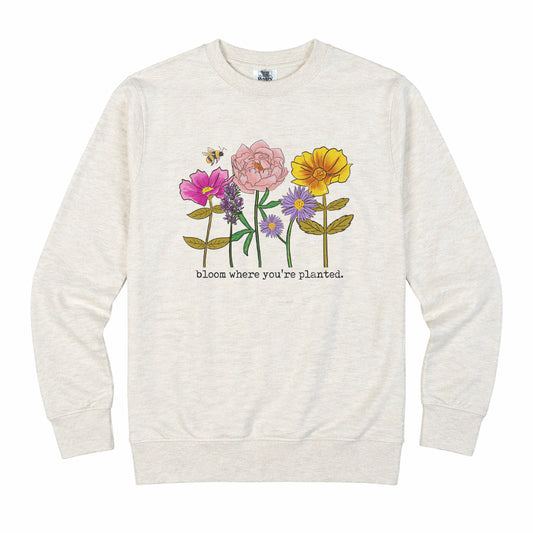 Adult "Bloom where you're planted" Shirt
