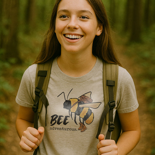 Adult "Bee adventurous" Shirt