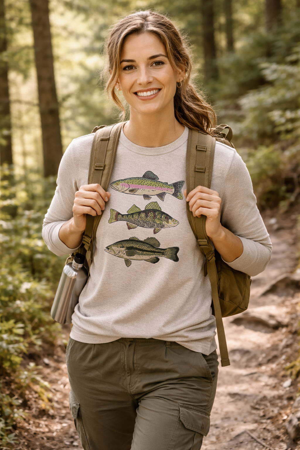 Adult Fish Tee or Long Sleeve Shirt