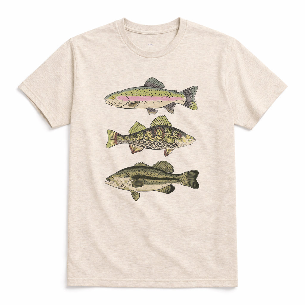 Adult Fish Tee or Long Sleeve Shirt